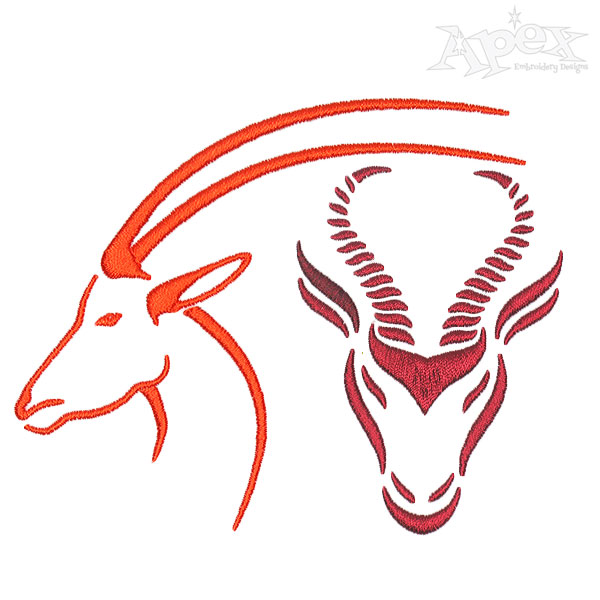 Deer Embroidery Designs