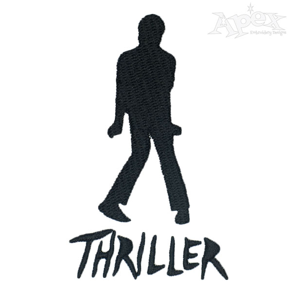 Thriller Embroidery Design