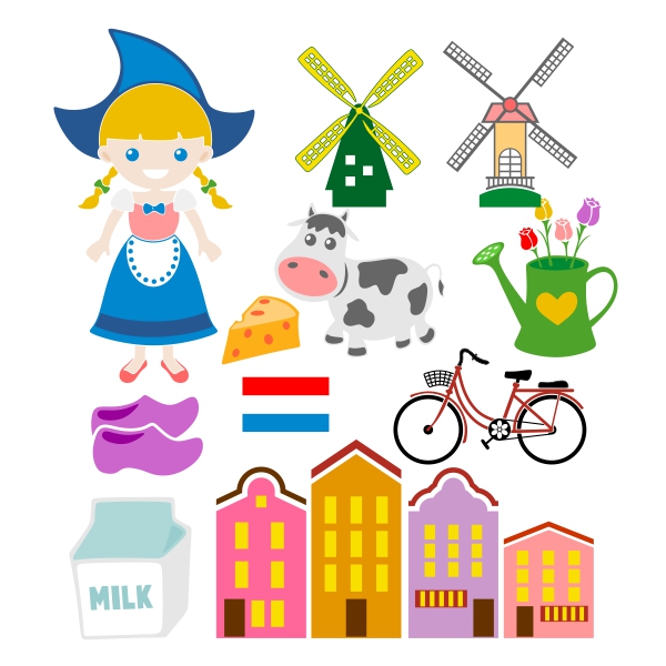 Dutch Pack SVG Cuttable Files
