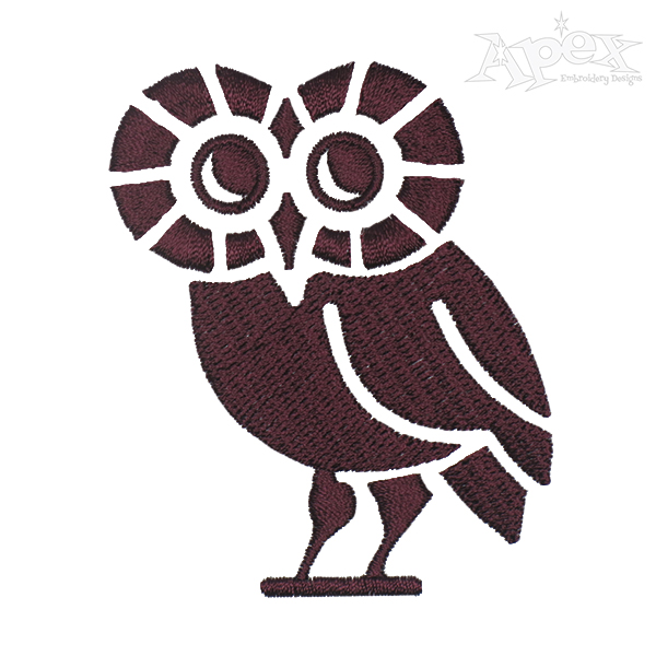 Owl Embroidery Design