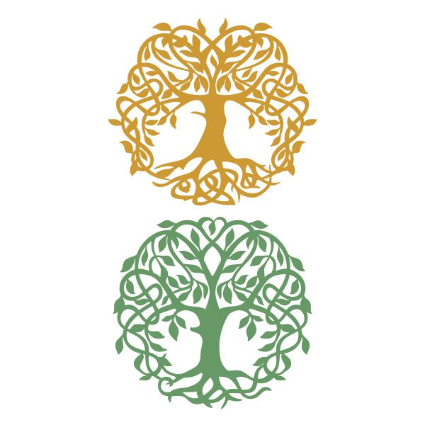  Swirly Tree SVG Cuttable Design