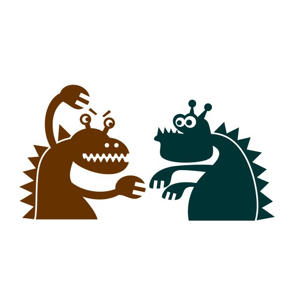 Monster SVG Cuttable Design