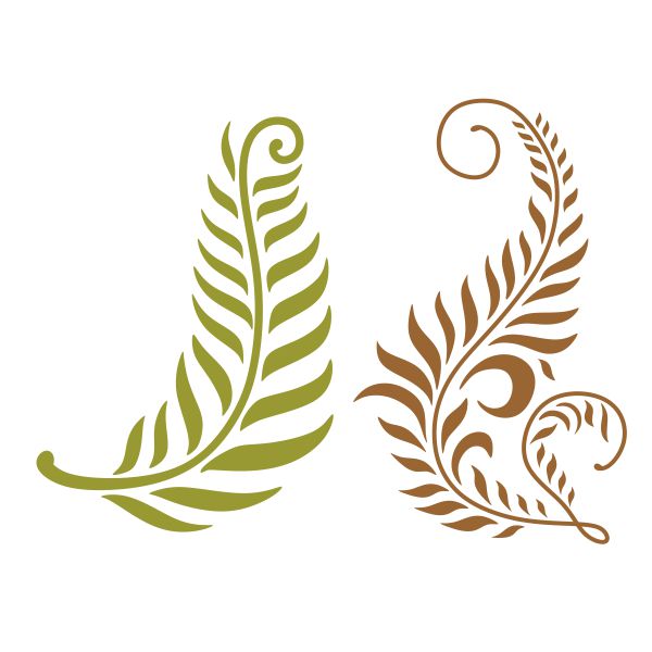 Leaf Art SVG Cuttable Design