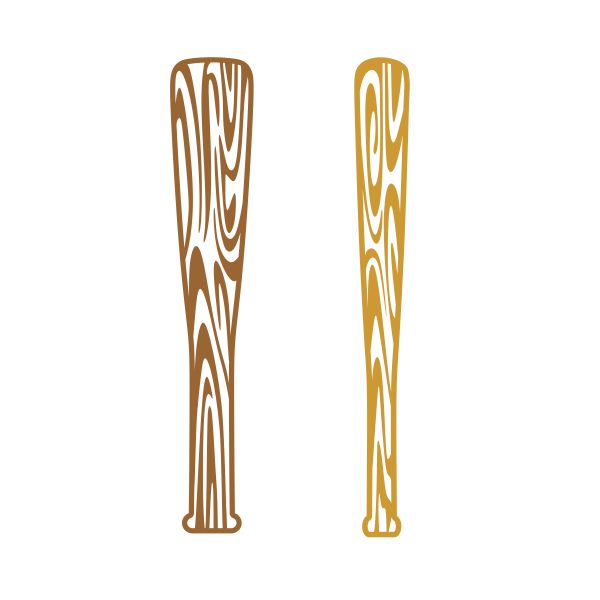 Baseball Bat SVG Cuttable Design