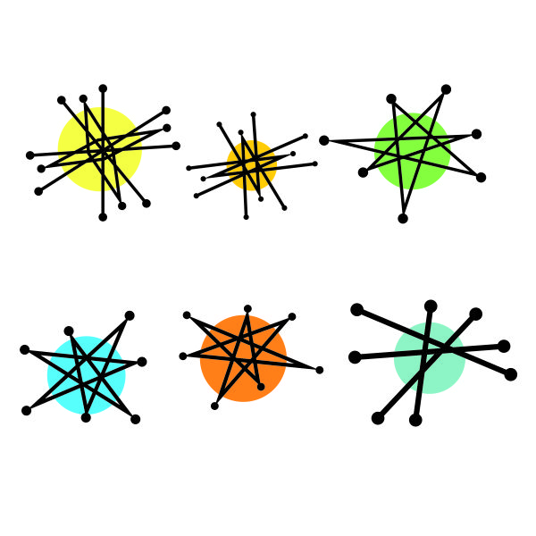 Atomic Starburst SVG Cuttable Design