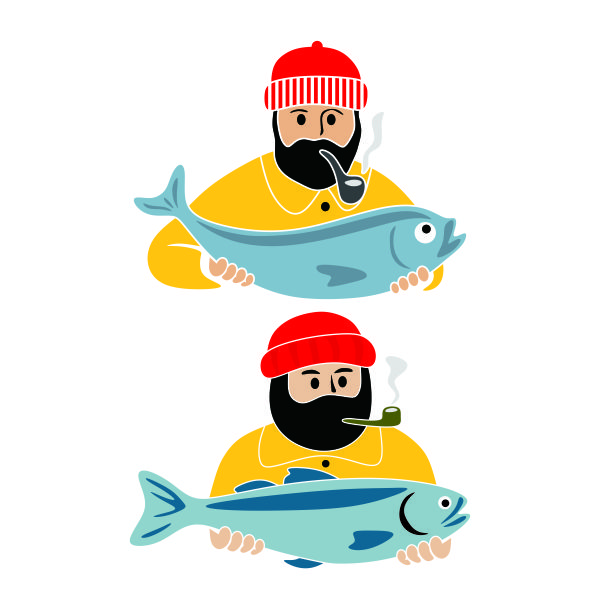 Fisherman SVG Cuttable Design