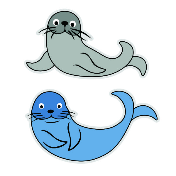 Seal SVG Cuttable Design