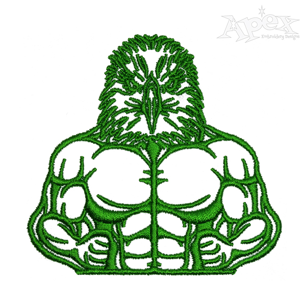 Eagle Man Embroidery Design