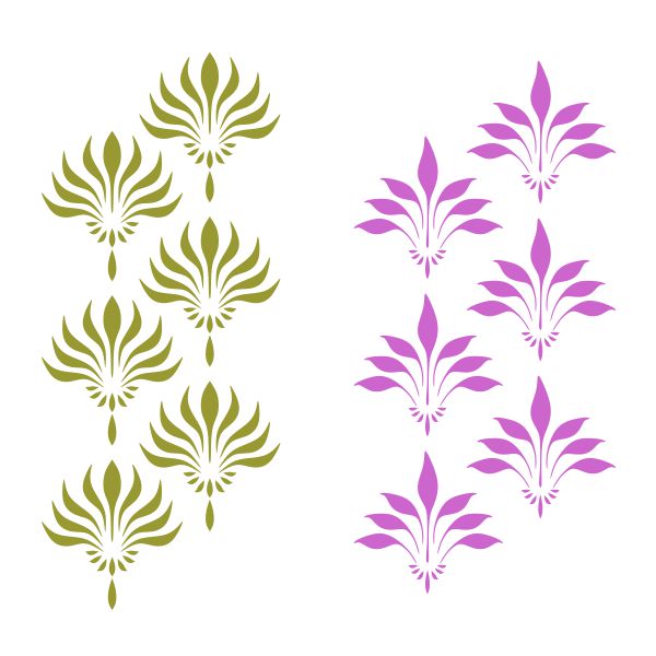 Leaf Flower SVG Cuttable Design