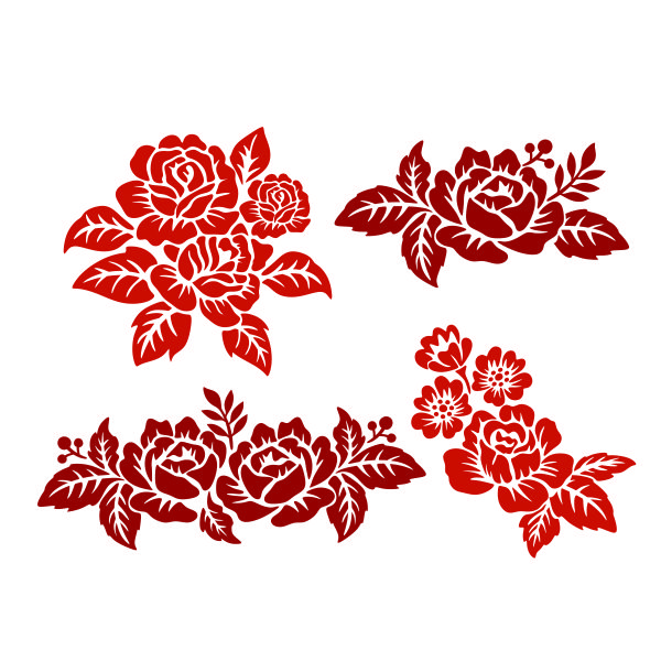 Flowers Pack SVG Cuttable Design