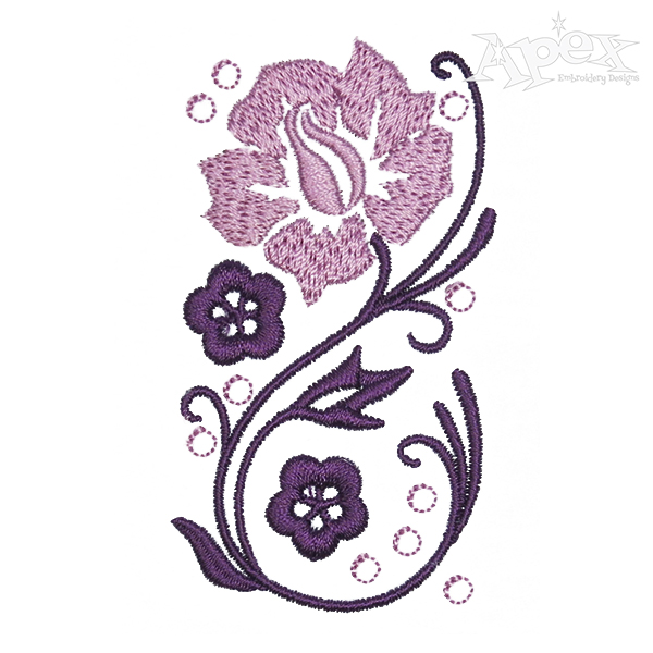 Flower Embroidery Design