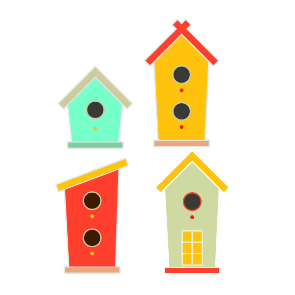 Birdhouse SVG Cuttable Design