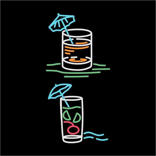 Lemon Juice Line Cuttable Design