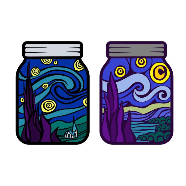 Jarry Night Cuttable Design