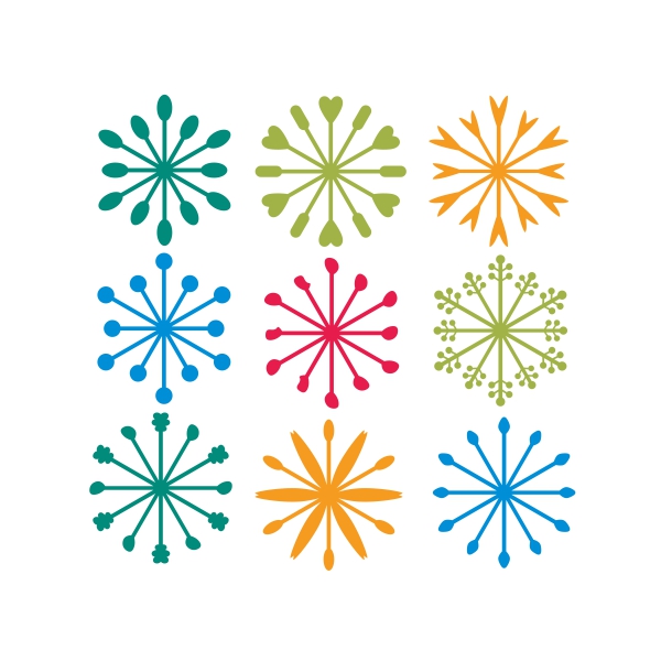 Flower Center Pack Cuttable Design
