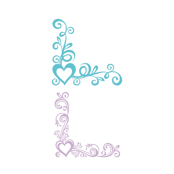Love Flowers Decor Cuttable Design