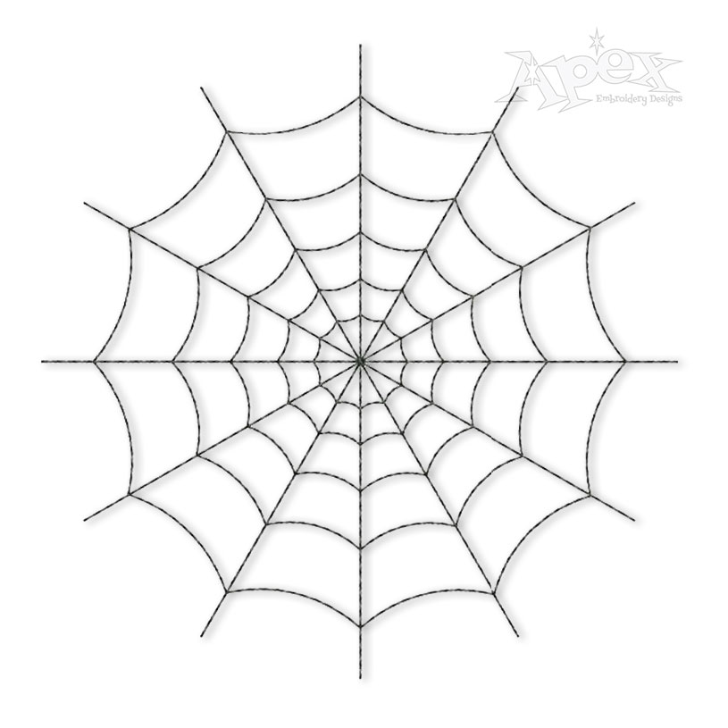 Spider Web Embroidery Designs