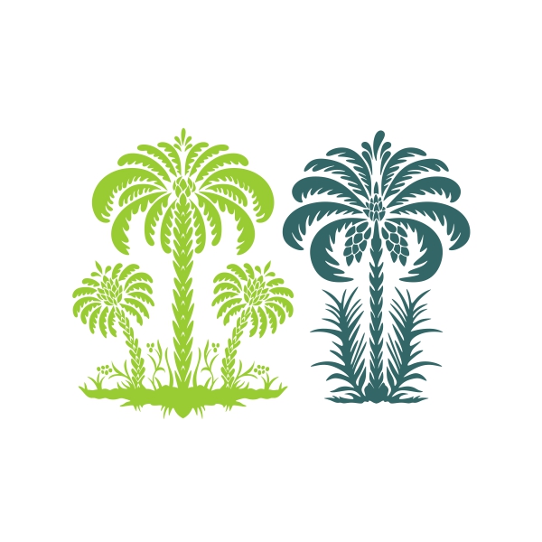 Palm Tree SVG Cuttable Designs