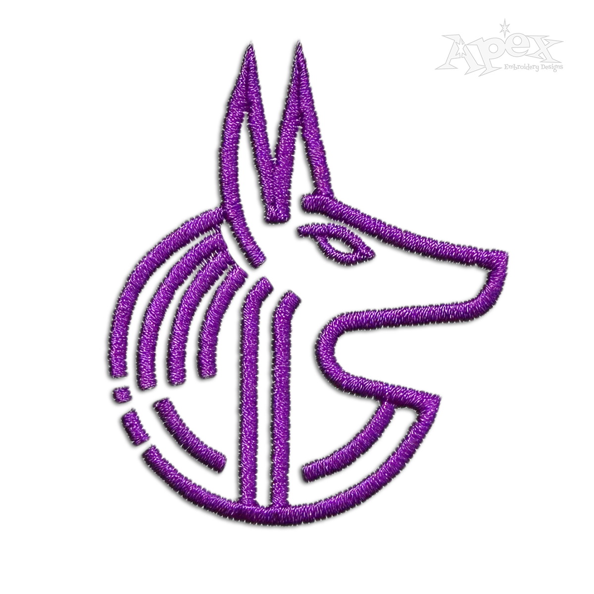 Egypt Dog Machine Embroidery Design by Apex