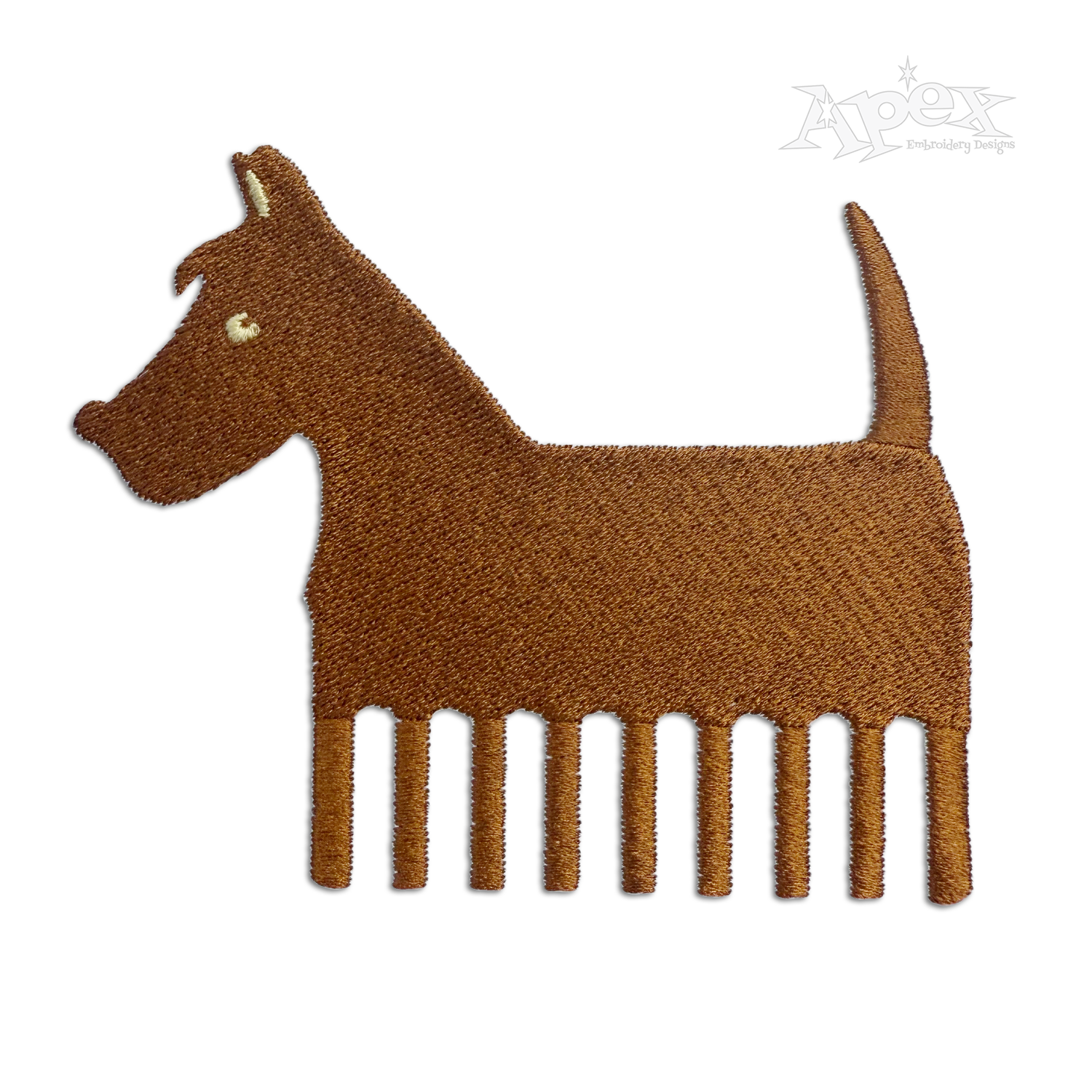 Dog Salon Machine Embroidery Design by Apex Digitizing